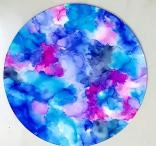 alcohol ink 016