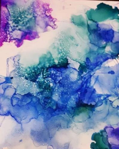 alcohol ink 017