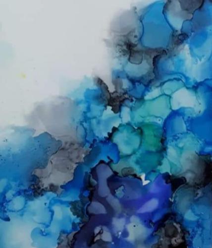 alcohol ink 018