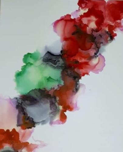 alcohol ink 019