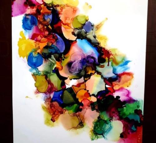 alcohol ink 049